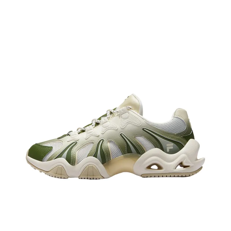 FILA FUSION Jagger Low Top Casual Shoes Men's Antique White Sauce-0