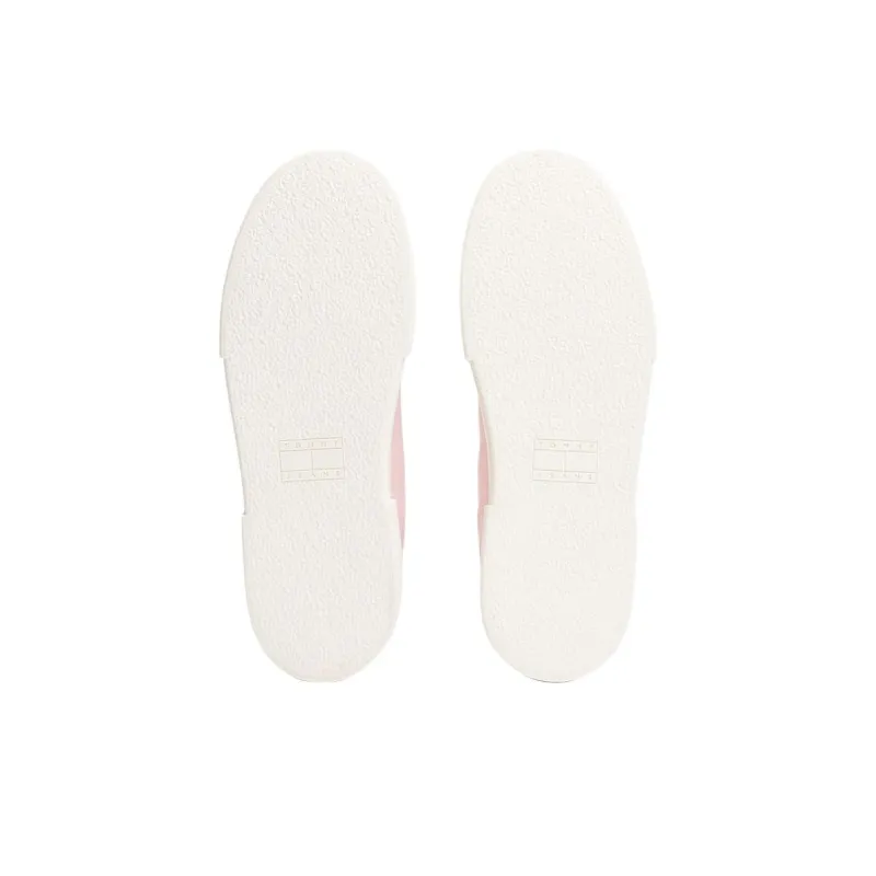 Tommy Hilfiger Trainers Low Top Skateboard Shoes Women's Pink-5