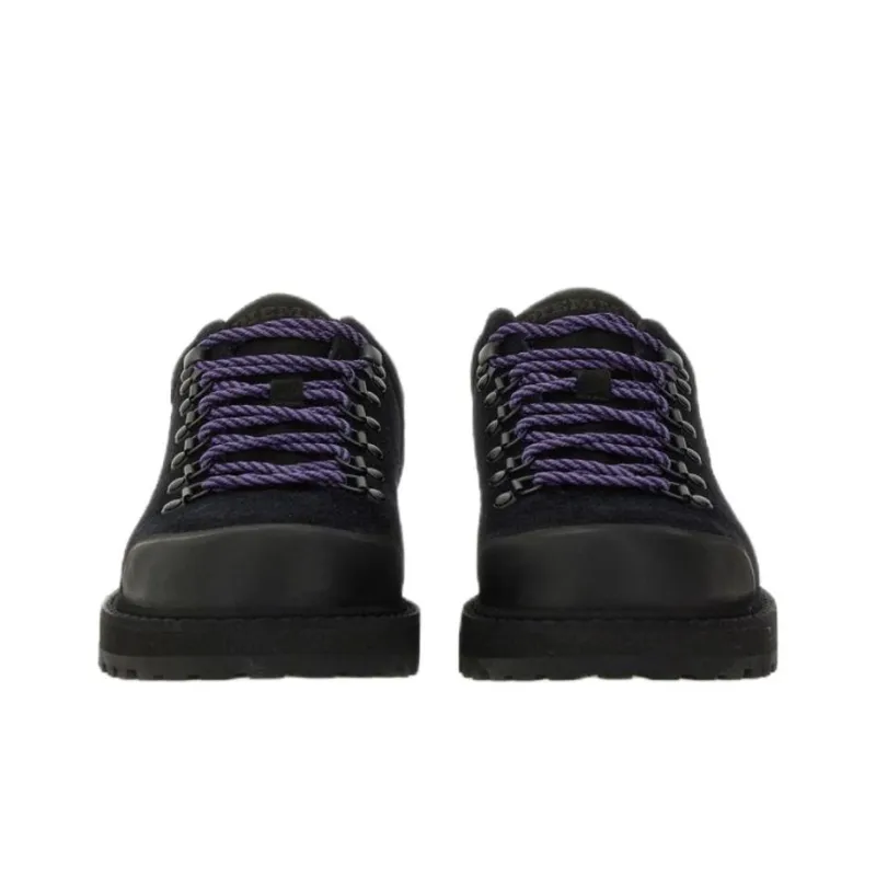 DIEMME Anti Slip Wear Resistant Low Top Casual Shoes Men's Dark Purple-2