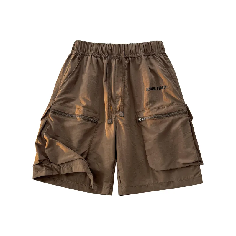 SESAME STREET Casual Shorts Unisex-4
