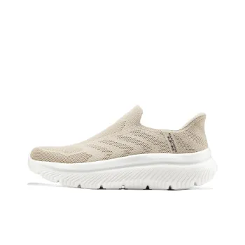 Skechers MEN'S GO WALK Cushioning Support Low Top Casual Shoes Men's Light Umber