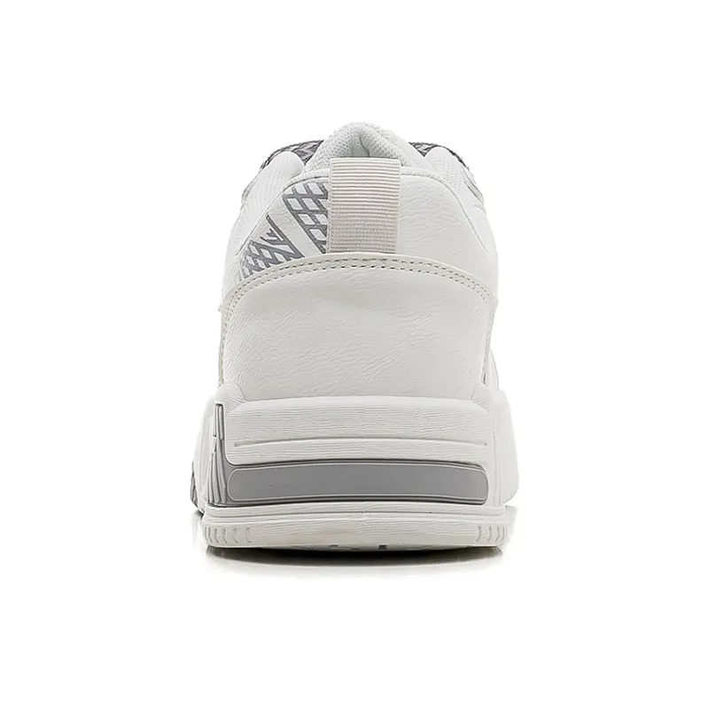 HUANQIU Slip Resistant, Abrasion Resistant, Lightweight Low Top Skateboard Shoes Men's Gray-3