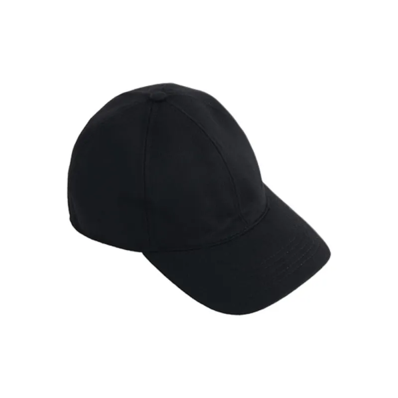 MS MIN Cashmere Baseball Caps Unisex Black-0
