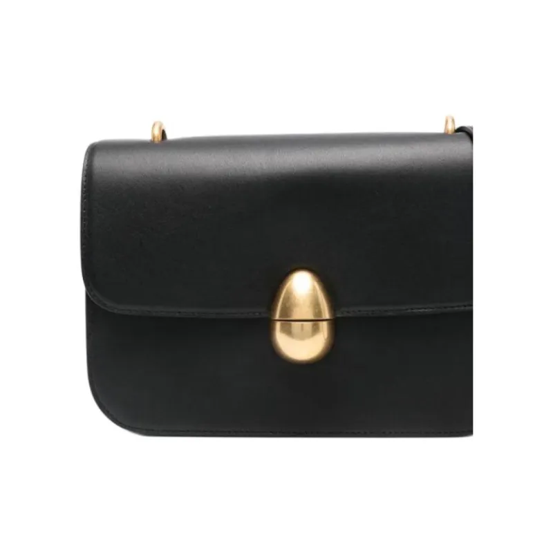 NEOUS Calfskin Shoulder Bag Women's Black-1