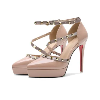 Lan Miao Slim Heel High Heels Women's
