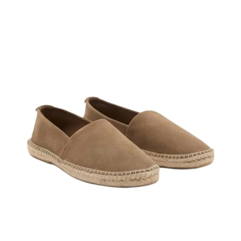MANGO Espadrilles Men Beige/Brown-2