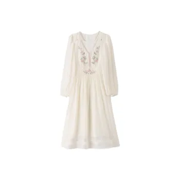 RED DRAGONFLY Long Sleeved Dress Women's