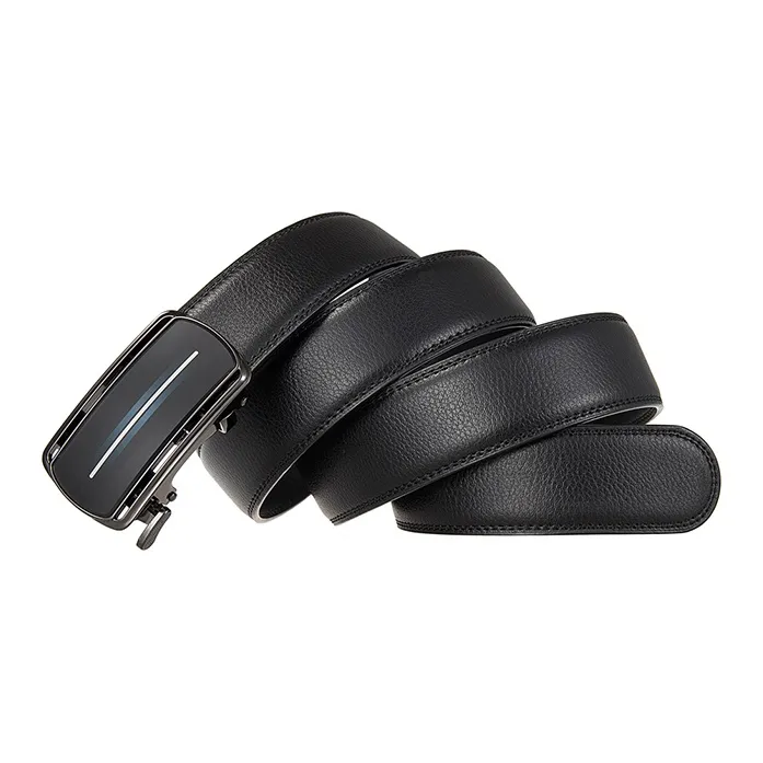 Yalu Cow Leather Belts Men's Width 3.5CM-3