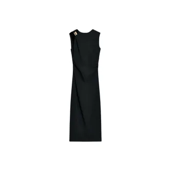 ZARA Sleeveless Dresses Women's Black