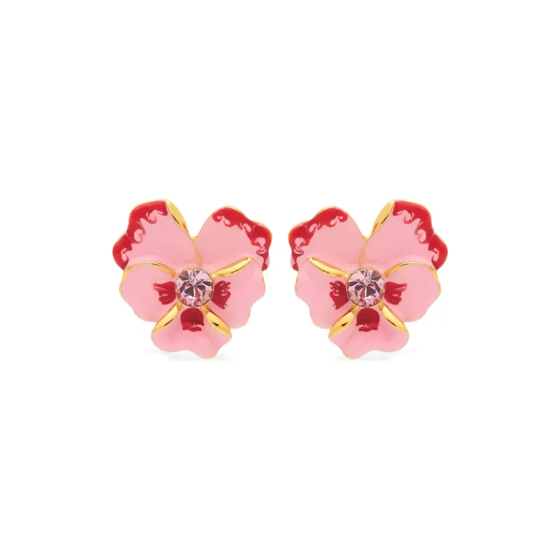 Kenneth Jay Lane Flower Earrings-0