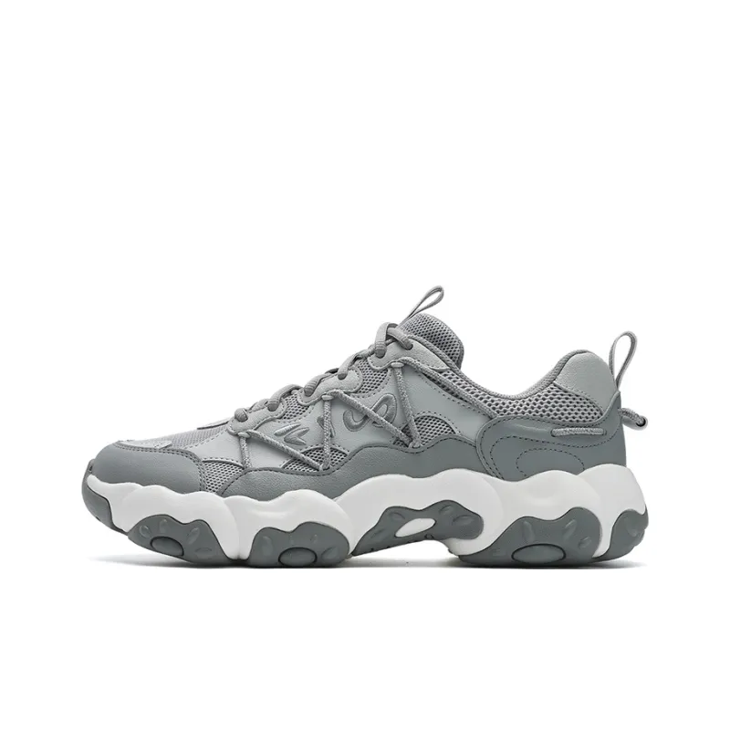 FILA FLUID 6 Low Top Running Shoes Men's Gray-0