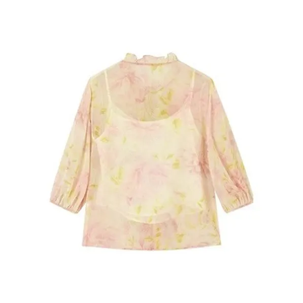 HDFULERN Shirts Women's Pink-1