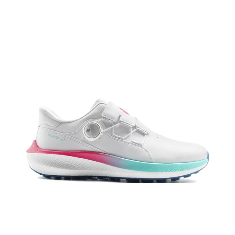 SOUTHPORT Anti-Slip And Wear-Resistant Water-Resistant Low-Top Golf Shoes Unisex White-1
