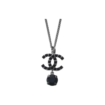 CHANEL 2018 Cc Pendant Necklace
