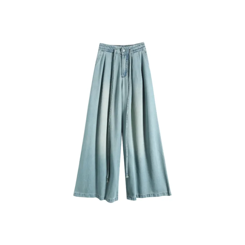 Mm Casual Pants Women's Nostalgic Blue-0
