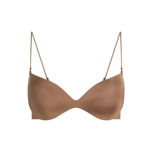 SKIMS SS25 WIRELESS FORM MICRO STRAP PLUNGE BRA Women's 1 Pack