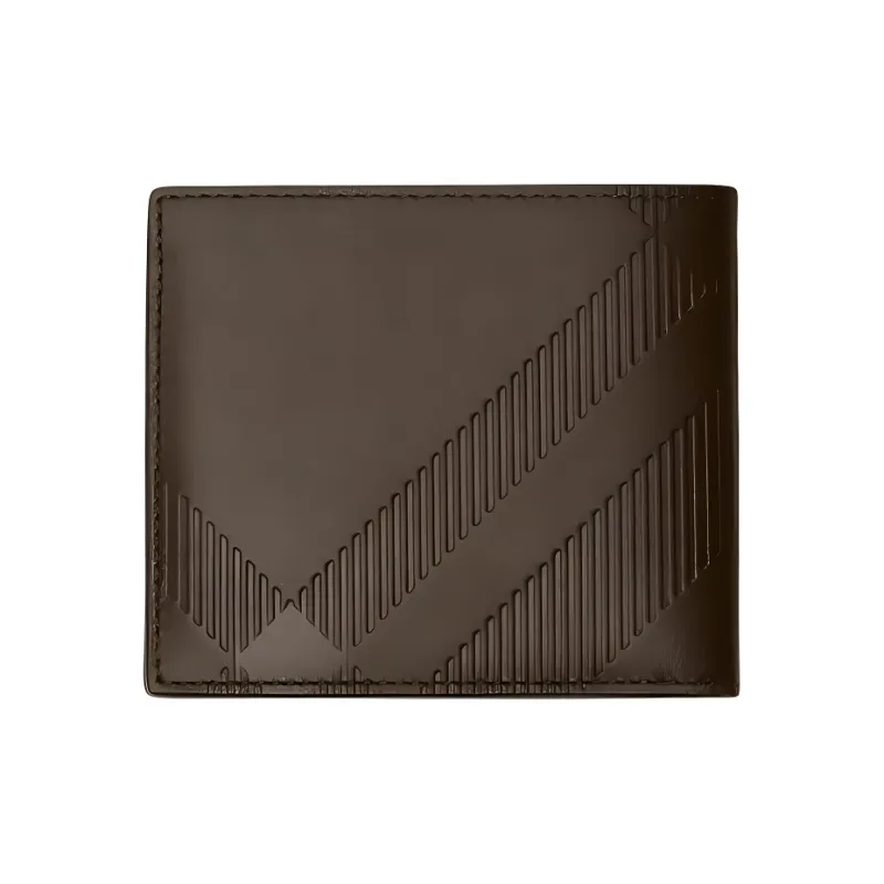 Burberry Calfskin Wallet Men's Brown-2