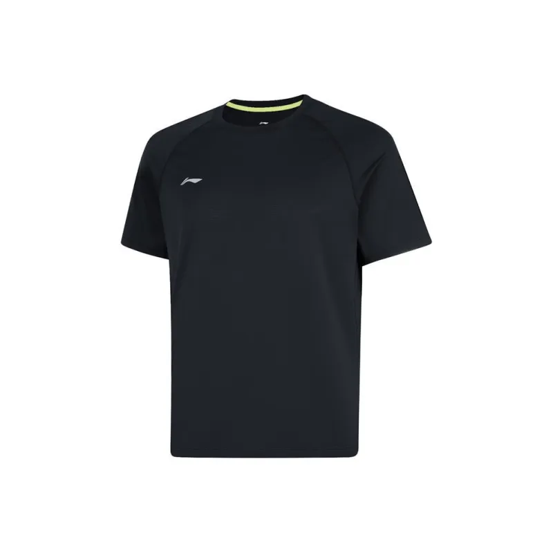 LiNing Sports Life Collection T Shirt Men's Black-0