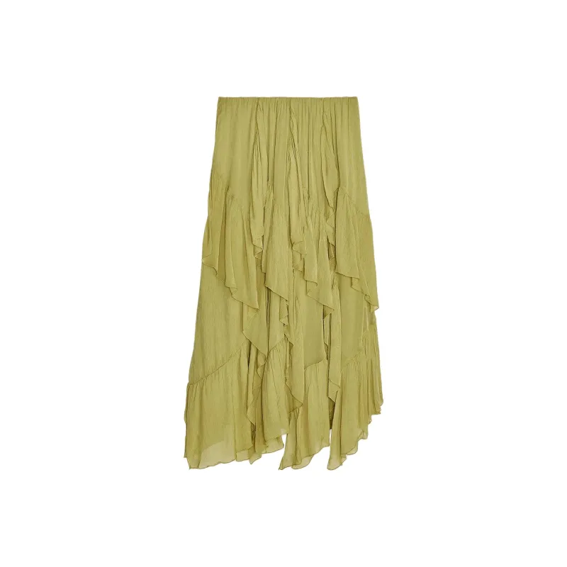 ZARA ZW Series Casual Long Skirt Women's-1