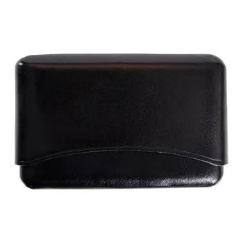 Lemaire Cow Leather Card Holder Unisex Black