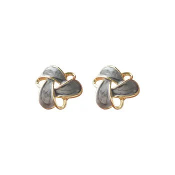 Zoo Jewel Alloy Earrings Women's