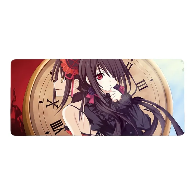 DANYIN Kurumi Tokisaki Extra Large Esports Computer Table Mats Anime Keyboard Pad Mouse Pads-12