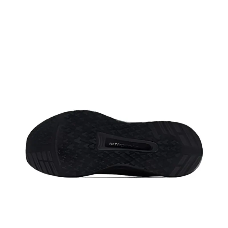 Anta Unique Abrasion Resistant Support Rebound Low Top Sprint Running Shoes Men's Black-4