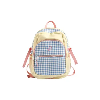 WICKBUEN Fabric Backpack Unisex Yellow/Black