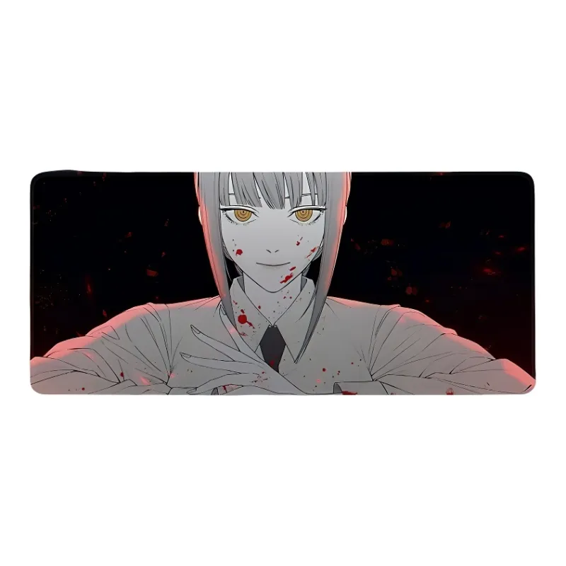 DANYIN Chainsaw Man Extra Large Esports Gaming Computer Table Pad Keyboard Pad Mouse Pads-4