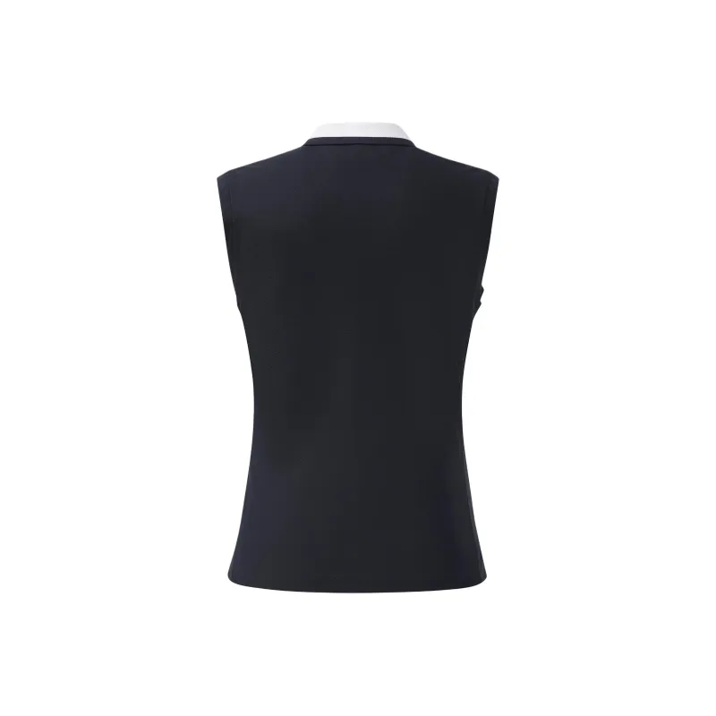 DESCENTE Polo Shirt Women's Marine Blue-1