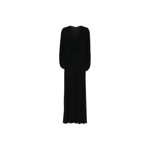 PHILOSOPHY DI LORENZO SERAFINI SS25 Long Sleeved Dress Women's Black