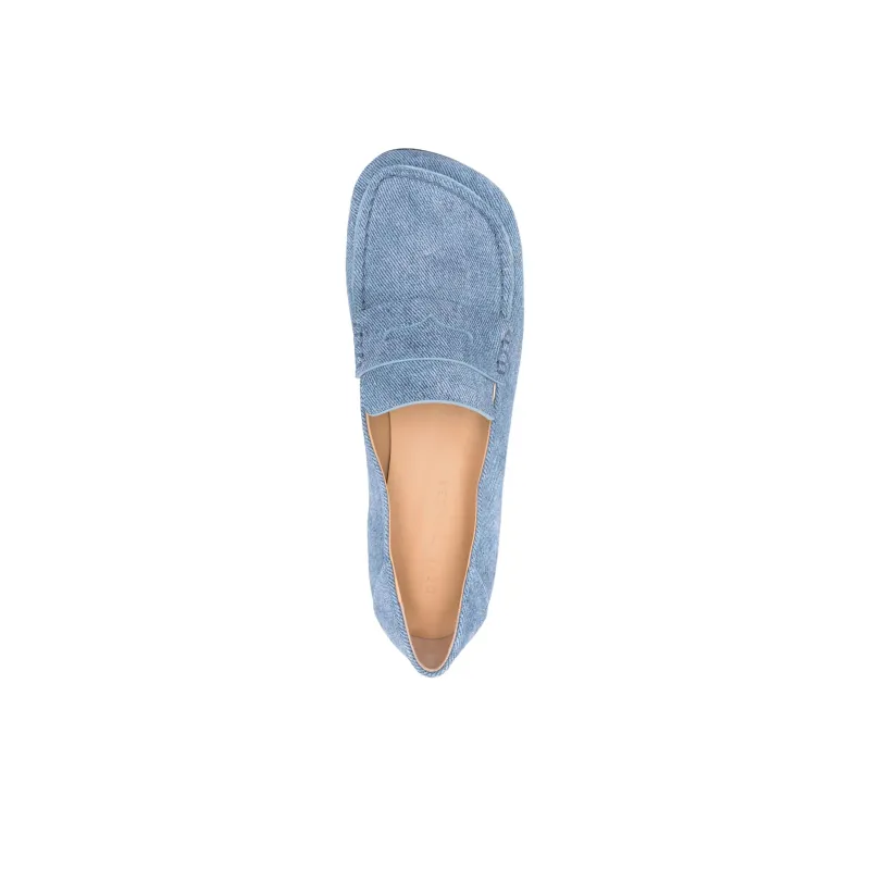 DEAR FRANCES Drew Casual Single Shoes Women's Blue-3