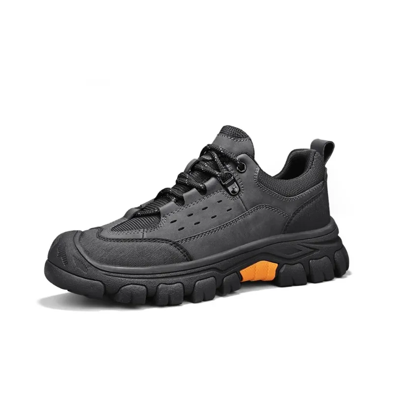 TELENT Shock Absorbers With Slip Resistant And Abrasion Resistant Properties Low Top Hiking Shoes Men's-1