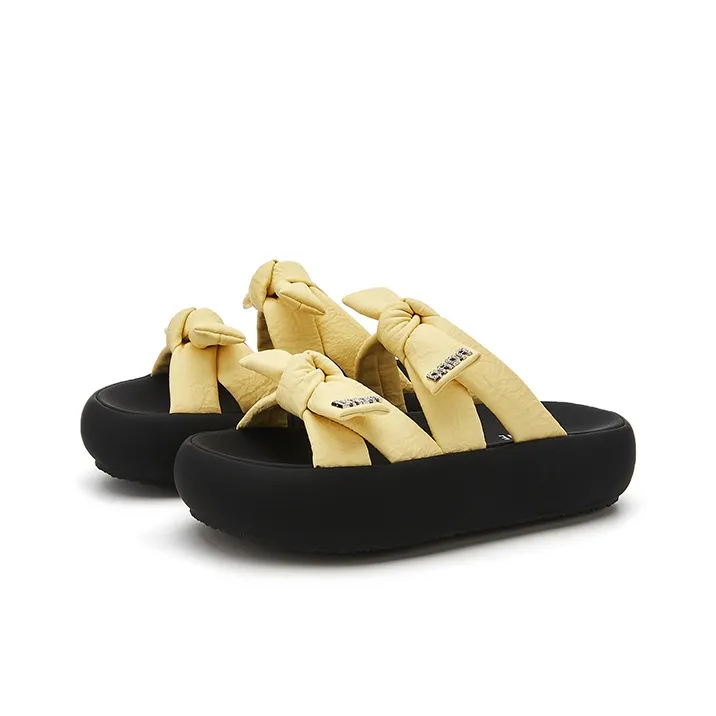 DAPHNE Rubber Sole Quiet Slide Slippers Women's-2