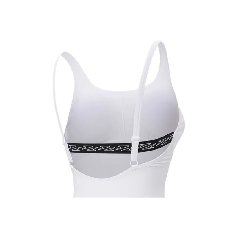 Speedo One piece Swimsuit Women's White Black-5
