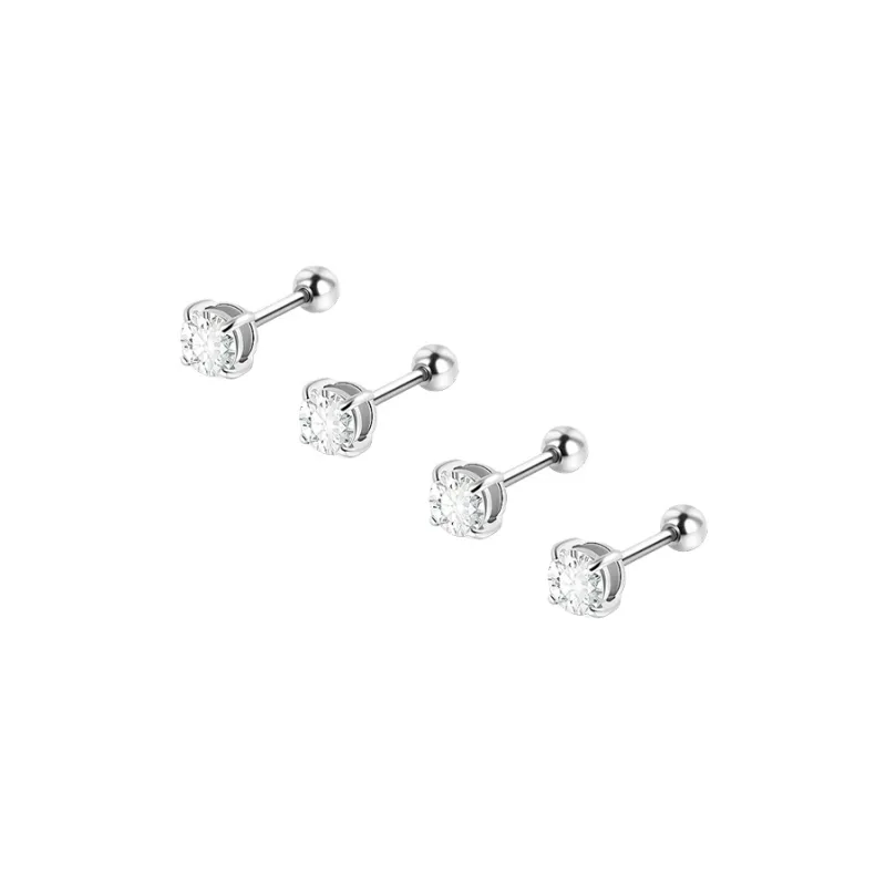 Daisy Dream Titanium Steel Stud Earrings Unisex-9