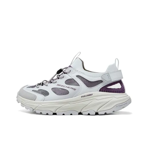 Skechers OUTDOOR Anti Slip Wear Resistant River Trekking Shoes Women's Gray Purple