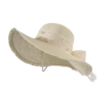 YUZHAOLIN Straw Woven Sun Protection Hats Women's