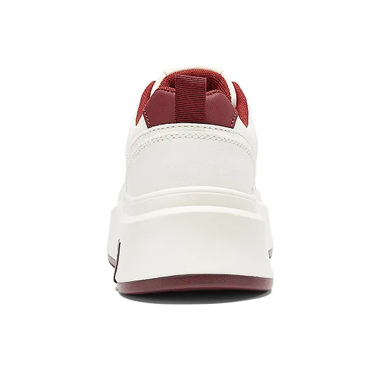 DAPHNE Low Top Skateboard Shoes Women's Red-4