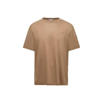 Moncler T Shirt Men's Ochre Yellow