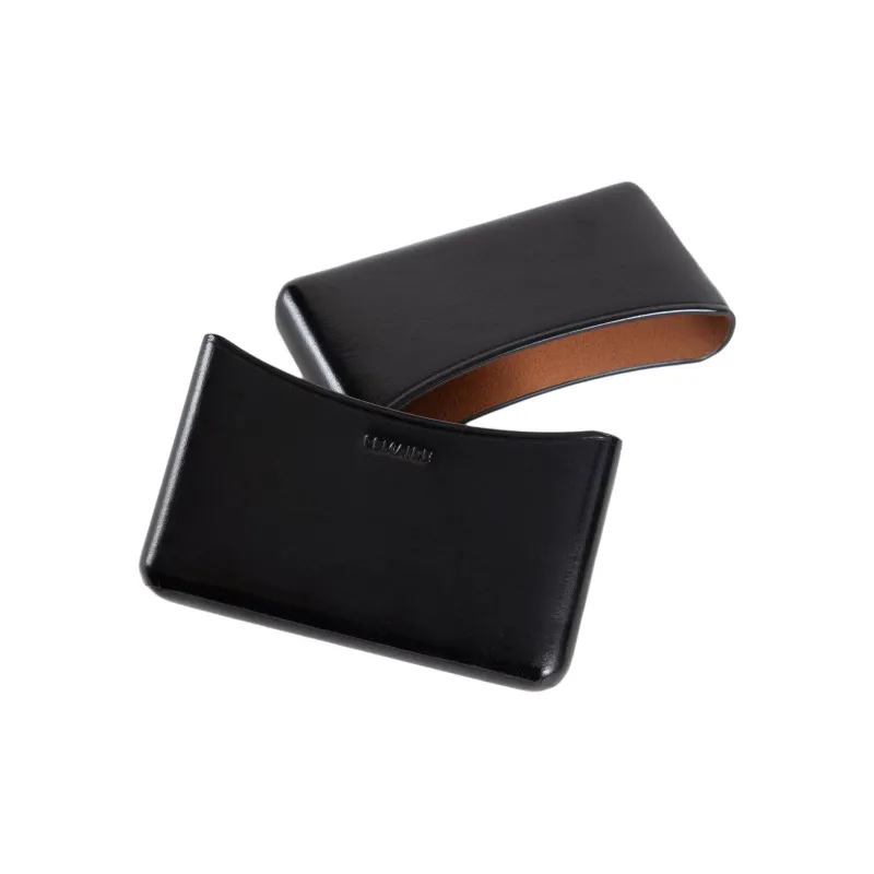 Lemaire Cow Leather Card Holder Unisex Black-1