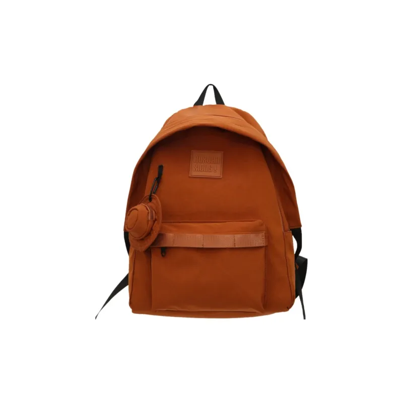 Tonlion Nylon Backpack Unisex Orange-0