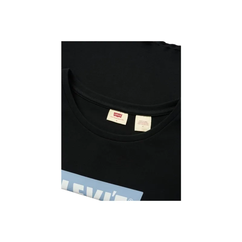Levis T Shirts Women's Black-2