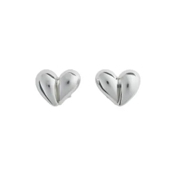 Bottega Veneta 925 Sterling Silver Earrings Women's Silver