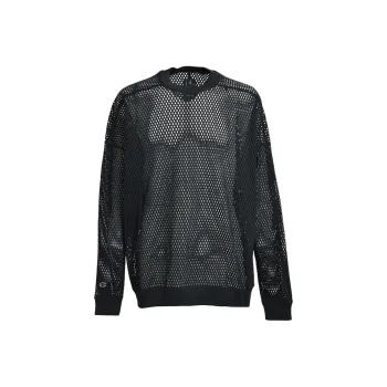 Champion X RICK OWENS Champion Co branded Edition Knitwear Men Black