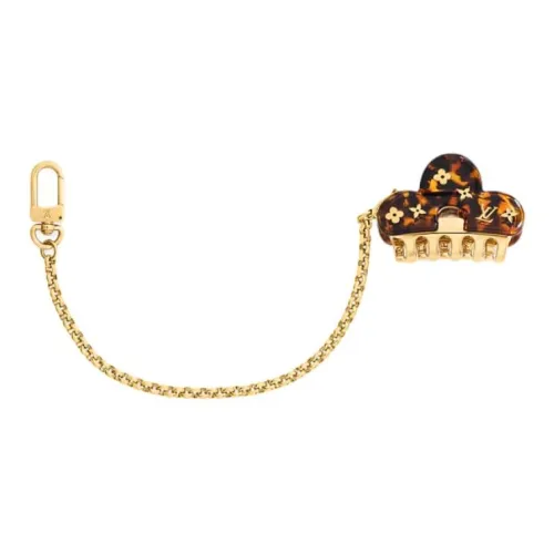LOUIS VUITTON Plexiglass Bag Charm Bag Merch Women's Dark Brown Tortoiseshell