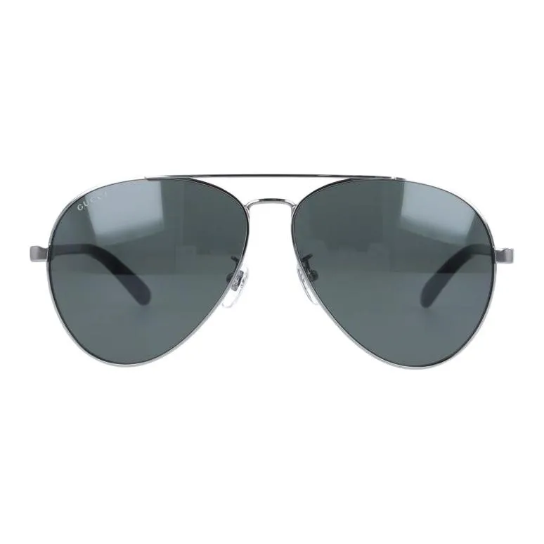 GUCCI Aviator Frame Metal Sunglasses-1