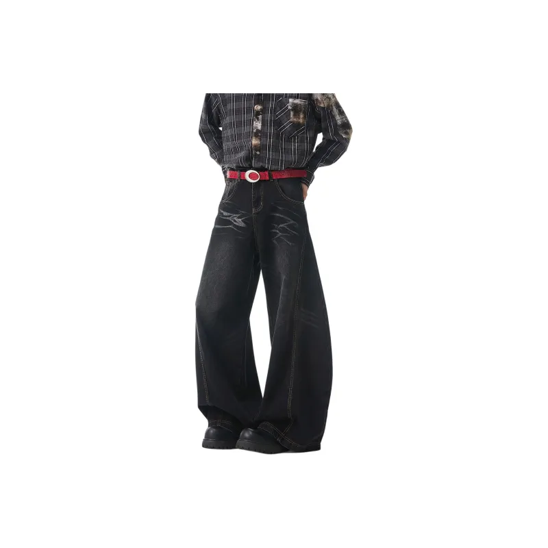 RVANGUARD Jeans Unisex Black-1