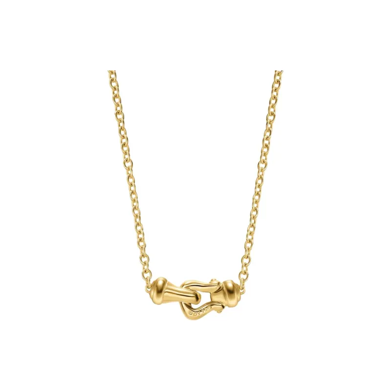 David Yurman Diamond Necklaces Women's Gold-1