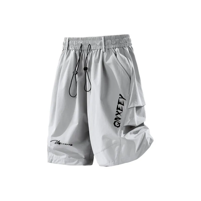 Qnxeey Casual Shorts Unisex-12